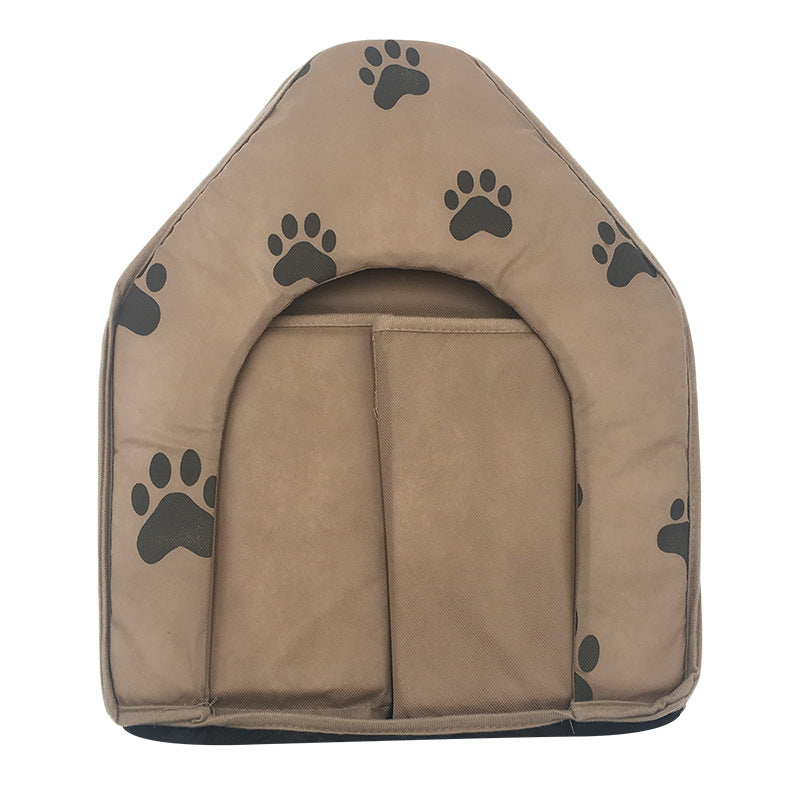 Foldable Pet House Bed