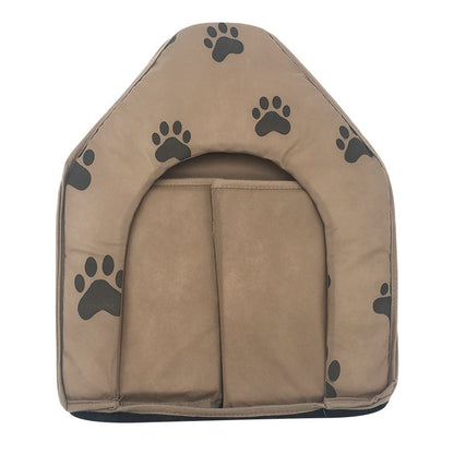 Foldable Pet House Bed